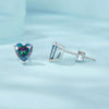 S925 Sterling Silver Retro Fantasy Love Sweet Cool Earrings(SCE1736)