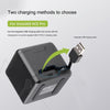For Insta360 Ace Pro / Ace Tri-Battery Charging Box Case (Black)