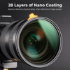 K&F CONCEPT KF01.1816 Nano Series Multifunctional 82mm HD Waterproof Scratch-Resistant Black Soft Mist 1/4&ND2~ND32 Lens Filter