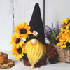 Sunflower Faceless Doll Ornaments Black