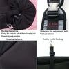LOVOYAGER Small Pet Backpack, Black Mesh, Dog/Cat Carrier Bag