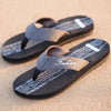 MK005 Men Outer Wear EVA Flip Flops, Size: 41-42(Black)