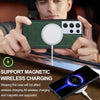 For Samsung Galaxy S21 Ultra 5G LC.IMEEKE Magsafe Phone Case(Green)