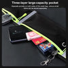 Outdoor Waterproof Belt Bag Sports Riding Mobile Phone Waist Bag, Size:7 inch(Orange)