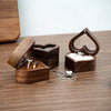 Wooden Heart Shape Ring Box Jewelry Storage Box Wedding Valentine Gift Box, Spec: RB529-C2