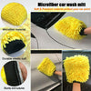 19 PCS / Set Car Beauty Cleaning Brush Details Brush Washing Glove Tool Set(Yellow Ring)