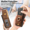 For Samsung Galaxy Note20 Retro Splitable Magnetic Stand Card Bag Leather Phone Case(Brown)