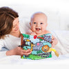 Baby Early Education Three-dimensional Tail Cloth Book Toddler Toy Book Dinosaur Tail (4 Pages)