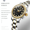 OLEVS 7003 Women Multifunctional Waterproof Mechanical Watch(Gold + Black)
