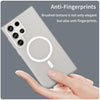 For Samsung Galaxy S23 Ultra 5G MagSafe Frosted Translucent TPU + PC Full Coverage Phone Case(White)