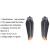 Original DJI Air 2S / Mavic Air 2 1 Pair Noise Reduction Propeller(Black)