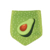 Avocado Dog Scarf L | Waterproof & Absorbent Bib | Drool Towel