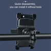 Mobile Phone Holder Navigation Bicycle Holder, Handlebar Model