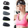 Sports Sweatband Fitness Antiperspirant Headband, Size: Dark Gray