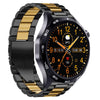 WS-26 1.52 inch IP67 Sport Smart Watch Support Bluetooth Call / Sleep / Blood Oxygen / Heart Rate / Blood Pressure Health Monitor, Steel Strap(Black)