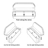 Universal Car Multi-functional Console Side Pocket Seat Gap Side Storage Box(Beige)