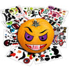 2 Sets SQ629 Halloween Electrostatic Window Stickers Party Decoration Glass Window Wall Double-Sided Stickers, Specification: Halloween Ghost