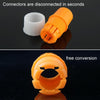 30pcs Faucet Connector Hose To Hard Tube Quick Connector(Snail Buckle)