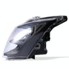Motorcycle LED Retro Headlights LED Far Near Beam Lights For Yamaha LC135 V2-V6(Transparent Glass)