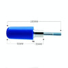 2 PCS / Set Motorcycle Refitting Accessories Anti-Drop Glue Scooter Modification Anti-Drop Stick Anti-Drop Column(Red)