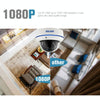 1080P HD WiFi IP Camera Outdoor Security Camera, Night Vision, Motion Detection (UK Plug)