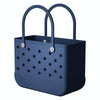 Outdoor EVA Hole Waterproof Bag Beach Bags(Navy Blue)