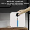 CRUCGRE Intelligent Automatic Induction Soap Dispenser Wall-mounted Foam Hand Washer Disinfector Alcohol Sprayer, Style:Foam Battery