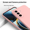 For Samsung Galaxy A56 5G Pure Color Liquid Silicone Shockproof Full Coverage Phone Case(Pink)