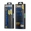 WK WDC-190i Mech Series 2.4A USB to 8 Pin Fast Charge Data Cable, Length: 1m(Tarnish)