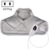 Electric Heated Thermal Shawl On The Back And The Neck US Plug(Creamy-white)