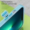 For iPhone 12 Pro Max MagSafe Frosted Translucent TPU + PC Full Coverage Phone Case(Blue)
