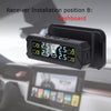 Car High Precision Solar Charging Tire Pressure Monitoring System TPMS, External Beep Sensor