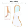 045 High Heel Sandals Self-adhesive Anti-skid Shockproof Cork Seven-point Mat Shoe Pad(Men Thin Cork)