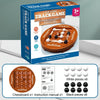 Orbital Logic Chess 2-Player Matching Children Thinking Training Board Game Toys, Style: Round