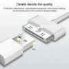 3m 30 Pin Data Sync Cable For iPhone / iPad,Length:3m(White)