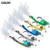 PROBEROS DW570 Fishing Lures Spinning Sequins Long Casting Tremor Swimming VIB Micro Tremor Zinc Alloy Bait(Silver) Weight: 13g