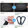 Parachute Cloth Anti-Mosquito Sunshade With Mosquito Net Hammock Outdoor Single Double Swing Off The Ground Aerial Tent 270x140cm (Blue / Light Blue)