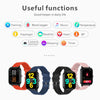 Q9 Pro 1.7 inch TFT HD Screen Smart Watch, Support Body Temperature Monitoring/Heart Rate Monitoring(Blue)