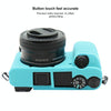 PULUZ Soft Silicone Protective Case for Sony ILCE-6300 / A6400(Blue)