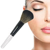 Wooden Handle Soft Head Buffer Foundation Powder Blush Brush Makeup Tools(White)