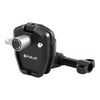 PULUZ Motorcycle Windshield Action Camera Mount Clip for GoPro Hero12 Black / DJI Osmo Action 4 / Insta360 X4 / Ace Pro and Other Action Cameras (Black)