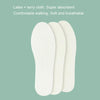 1pair Thin Latex Breathable and Sweat Absorbent Soft Bottom Comfort Shock Absorbing Insoles, Size: 42-43(Light Beige)