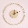 14 inch Transparent Floating Wall Clock Wooden Clocks Home Living Room Wall Decoration