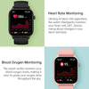 Bluetooth Talk HD Large Screen Heart Rate Oxygen Monitoring Multi-Sport Mode Smart Watch(Pink)