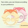 JC510 Baby Shampoo Shower Cap Adjustable Cute Cartoon Children Bath Cap(Beige)