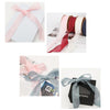 Kapok Yarn Ribbon Flower Packaging Ribbon Headdress Headband(Blue)