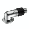 All-Copper Washing Machine Floor Drain Connector Hardware Pipe Accessories, Spec: Single Head Chrome