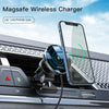 Yesido C131 Detachable 15W Magsafe Magnetic Car Air Outlet Wireless Charger(Black)