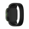 For Garmin Vivofit JR3 No Buckle Silicone Printing Watch Band, Size:S(Camouflage Green)