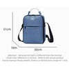 For DJI Mini 2 SE Shockproof Single Shoulder Storage Carrying Case Box Bag, Size: 30 x 22 x 10cm (Blue)